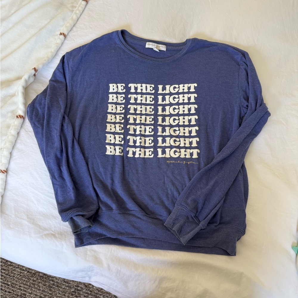 Spiritual Gangster Blue Sweatshirt